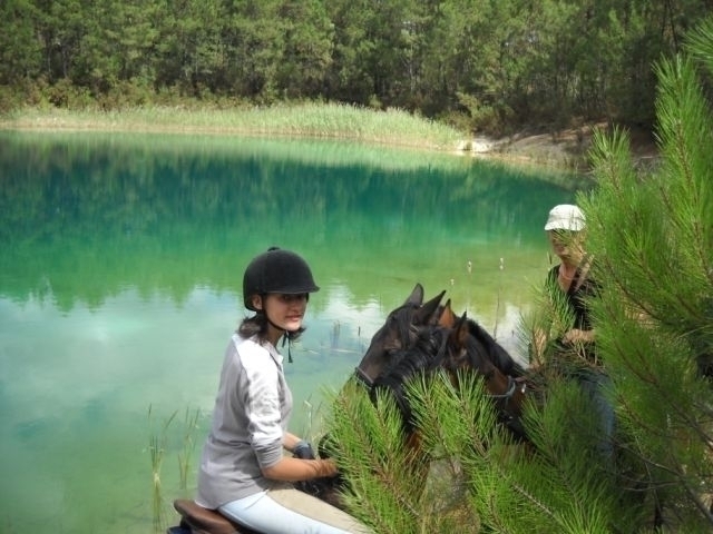 Sortie familiale a cheval